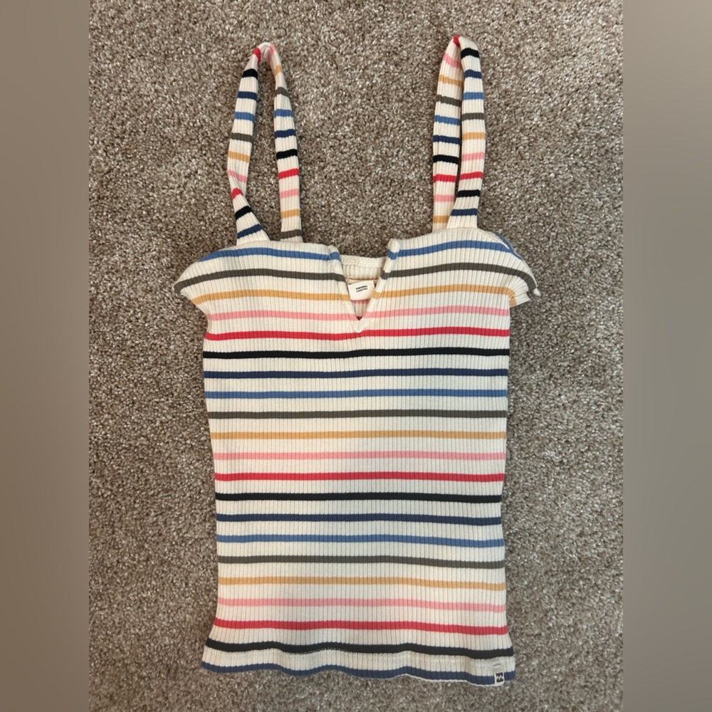 multi color tank top